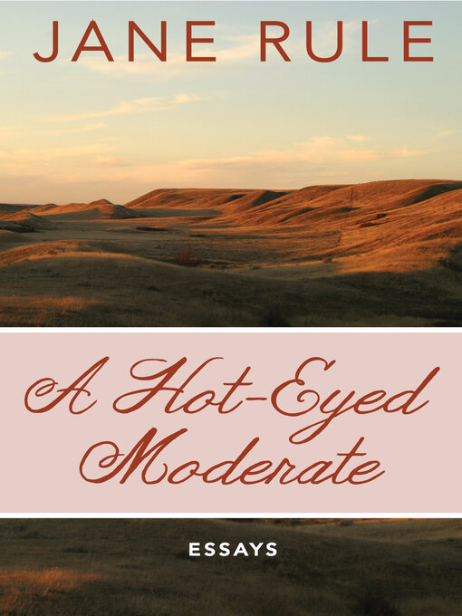 Cover image for Hot-Eyed Moderate